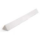 Delta Children Extra Long Foam Bedrail Bumper - Guardrail for Toddlers & Kids with Water-Resistant, Non-Slip & Machine Washable Cover - 1pk, White
