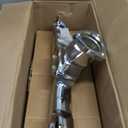 1 Set Polished Chrome Rams Horn Exhaust Manifolds With all gaskets and hardware Compatible with Small Block Chevy SBC 283 305 327 350 400
