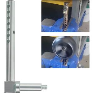 Mower Deck Gauge Wheel Arm Equipment RH Front AM136327 Replacement Parts Kit Fit For X300, X304, X310, X320, X324, X340, X360, X500, X520, X530, X534, X540, X590 Lawn and Garden Tractors