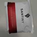 SANTINY Pleated Tennis Skirts for Women with Pockets Women's High Waisted Running Workout Athletic Golf Skorts Skirts