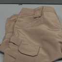 HYCOPROT Men's Tactical Cargo Shorts Waterproof Lightweight Work Short Quick Dry Military Multi Pockets Ripstop for Hiking (32 Regular, Khaki)