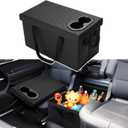 Shademax Custom for Ford Explorer Seat Organizer with Cup Holders Car Backseat Organizer for Ford Explorer 2020-2025 2026 Accessories Console Organizer for Kids Toys, Baby Supplies, Travel Dog Toys