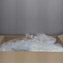 LUCID 4 Inch Gel Memory Foam Mattress Topper-Ventilated Design-Ultra Plush-King