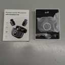 Wireless Mini Lavalier Microphone for iPhone & Android, Dual Clip-On Mics with 30H Charging Case, Intelligent Noise Cancellation, Tiny Portable Mic for Vlogging, TikTok, Live Stream, Teaching Meetings