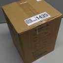 EmoH Small Bathroom Trash Can 2.1 Gallon /8-Liter Wastebasket, Modern Matte Black Stainless Steel Garbage Bin for Bedroom, Home Office, Toilet, RV, Under Sink, Near Desk