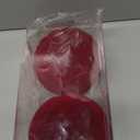 Large Velvet Christmas Ball Ornaments - 6 Inch Flocked Christmas Balls Shatterproof Decorative Hanging Ornaments Set for Xmas Tree Holiday Wedding Party Decor (Burgundy, 2pcs)