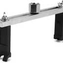 Universal Fuel Pump Removal Tool, Adjustable Two Jaws Fuel Pump Lock Ring Tool, Chromium Plated Steel Fuel Tank Lid Cover Removal Kit with 3/8" to 1/2" Drive