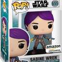 Funko POP! Star Wars: Ahsoka TV - Sabine Wren - Glow in The Dark - Collectable Vinyl Figure - Gift Idea - Official Merchandise - for Kids & Adults - TV Fans