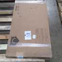 Need Computer Desk, 47 inch Home Office Desk, Modern Simple Style Home Office Gaming Desk, Basic Writing Table for Study Student, Black Metal Frame, Black