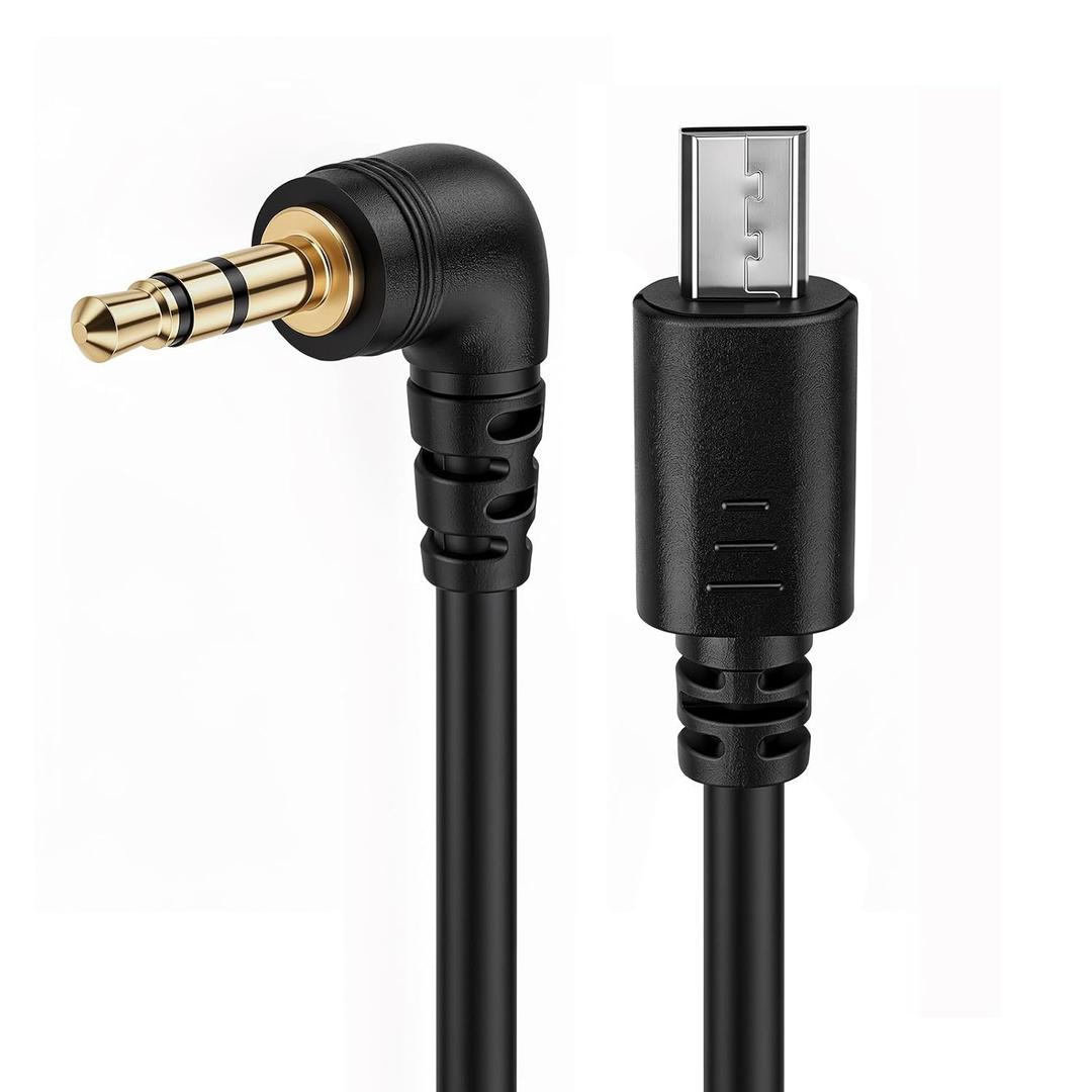 Tentacle Sync Timecode Generator Micro-USB to 3.5mm Cable for Sony FX3 A7S3 A7M3 A1 FX30 Cameras