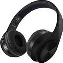 Waterproof Over-Ear Headphones,V5.0 HD Stereo Sound Wireless Headphones with Mic, Passive Noise Cancelling Headsets for Gym Running Workout Men, Women