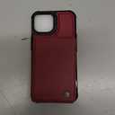 Vinich for iPhone 15 Wallet Case with Card Holder, RFID Blocking Credit Slots Kickstand Shockproof Phone Cover Fit for iPhone 15 6.1" Burgundy