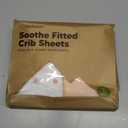 KeaBabies 2-Pack Organic Crib Sheets for Boys, Girls - 52x28 Fitted Crib Mattress Sheet Neutral, Breathable Jersey Cotton Cover for Baby Bed, Toddler Mattress, Soft & Cute Prints (Butterflies)