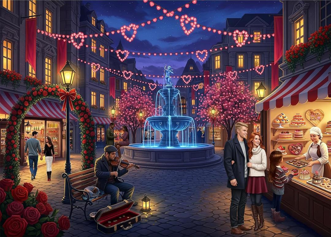The Stillroom | Cupid's Court - 1000 Piece Jigsaw Puzzle (Matte)