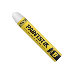 Markal 12-Pack White Paint Markers - Permanent, Waterproof & UV Resistant for Metal, Wood, Tires - Home & Industrial Use, Fade-Resistant, Made in USA - Works on Oily, Icy, Wet, Dry & Cold Surfaces