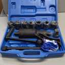 Orion Motor Tech Torque Multiplier, 11pc 1" Drive Heavy Duty Torque Multiplier Wrench Set with 8 Cr-V Sockets 21-38mm, 6800 Nm 1:64 Labor Saving Lug Nut Remover for Semi Trucks RVs Buses