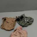 Washable Female Dog Diapers - Premium Reusable Diapers for Doggie in Heat - Highly Absorbent Dog Diapers Female for Pet Incontinence with Adjustable Snaps (Pink, M) (Medium (12-15Waist)