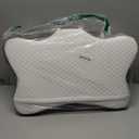 CHxxy Memory Foam Pillows, Cervical Pillow for Neck and Shoulder Pain Relief, Ergonomic Contour Bed Pillow, Soft for Side Sleep Stomach Sleeping and Back Sleeper-Queen Size&Grey