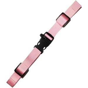 Ikerall Sternum Straps For Backpacks 1-pack,Adjustable Chest Strap with Emergency Whistle Buckle Suitable for Backpack Straps (Pink)