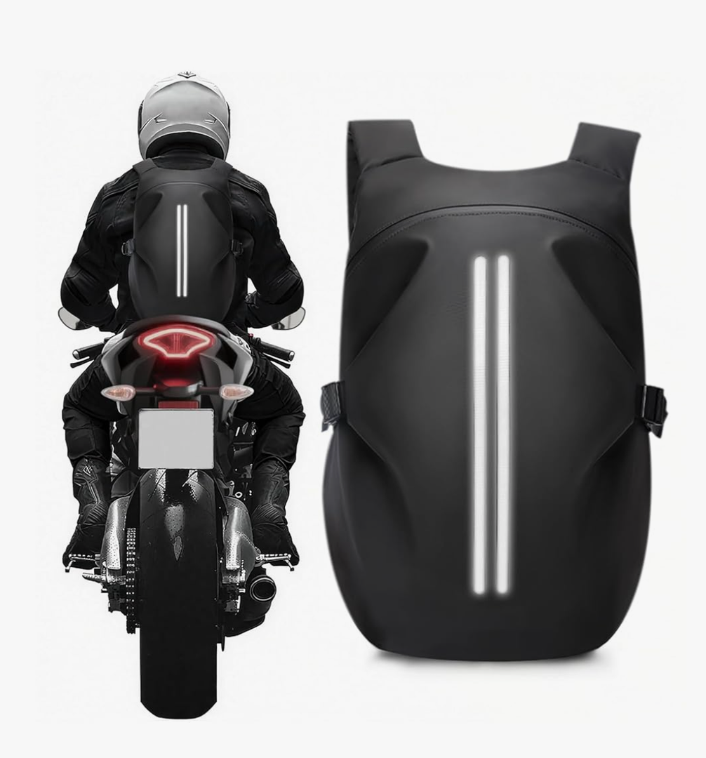 Motorcycle Backpack,Waterproof Helmet Backpack for Men,Motorcycle Accessories,Travel Backpack