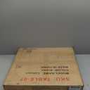 End Table, Industrial Side Table with 2-Tire Storage Shelf, 180LBS Mini Fridge Stand with Adjustable Feet, 18"x18" Wood Night Stand Small Bedside Table with Sturdy Metal Frame for Living Room Bedroom (Rustic Brown 1pc 18inch)