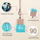 2 x L'Odeur Vill Car Fresheners, 2 Pack Hanging Car Diffuser, Long Lasting - Miss Coco