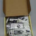 Bielmeier Electric Staple Dispenser, 2 in 1 Lithium-ion Electric Stapler, 4V Cordless Brad Nailer Kit with Staples Nails, USB Charger, Power Tacker for Upholstery, Material Repair, Carpentry, DIY