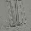 2 Glasses Holder, 10 Inch Punch-free Glass Rack Holder Cabinet Storage Space-Saving for Kitchen Bar Home Lovers (White)