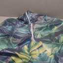 Round Fitted Tablecloth with Umbrella Hole and Zipper Round Tablecloth Decor Indoor Outdoor Waterproof Elastic Washable Table Cover for Kitchen Picnic Party Fits 36"-42" Patio Tables