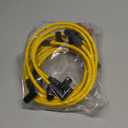 ACCEL 4048 Spark Plug Wire Set - 8mm - Yellow with HEI Stock Style Boots