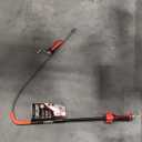 56658 K-6P 6FT Toilet Auger Snake for Use Manually or with Drill, Telescopic for Greater Reach, Heavy-Duty Toilet Auger Clog Remover Tool with Dual Bulb Head, Flexible Closet Auger with Vinyl Guard