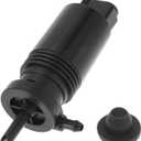 ACROPIX Windshield Washer Pump with Grommet for Acura MDX 2014-2020 Front Washer Fluid Pump Windshield Wiper Pump No.2318660121, Black, 1 Set