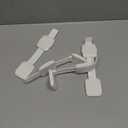 Upgraded No Drill Adhesive Furniture Anchor, Adjustable Anti Tip Furniture Wall Straps for Baby Proofing & Pets, Secure to Playroom, 4 Pack