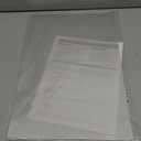 TransOurDream Heat Transfer Mask & Iron on Tape (11"x17", 10 Sheets)- Iron-On Clear Positioning Film for Dark Transfer Paper & Printable HTV on Shirts