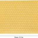 10Pcs Natural Beeswax Sheets Beeswax Honeycomb Sheets Wax Foundation Bee Hives Kit Beeswax Sheets for Candles Making Furniture Floor Polishing