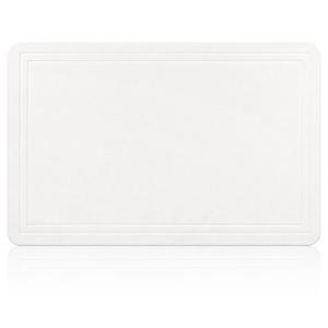 THMINS White Stone Bath Mat, 24''x16'' Stone Shower Mat
