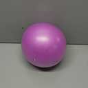 Slim Panda Pilates Ball, 9 Inch Small Exercise Ball, Anti Burst Mini Yoga Ball for Stability, Workout, Barre, Core Strength, Physical Therapy, Balance, Stretching (1 Purple)