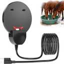 500W Submergible Cast Aluminum De-Icer - Farm Utility Heater for Livestock, Poultry, Horses, Cows, Birds, Wildlife - Bird Bath Water Heater, Indoor/Outdoor Winter Use, 3M Cable (Rdkecho-02)