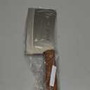 Juvale Meat Cleaver - 8-Inch Stainless Steel Blade, Wood Handle - Heavy-Duty Butcher Knife & Bone Cleaver for Beef Brisket, Meat Cutting & Chopping - Chopping Knife