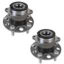 PAROD Pair 512333 Rear Wheel Bearing & Hub Assembly Compatible with 20072017 Jeep Compass, 20072017 Patriot, 20072008 Dodge Caliber 4WD/AWD