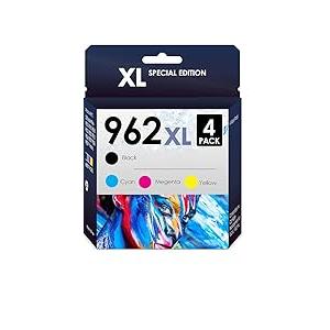 Officejet Pro 9010 HP Printer Black Cyan Magenta Yellow XL