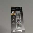 GE 4-Device Universal Remote Control, Designer Series, Brushed Nickel/Silver, 33709