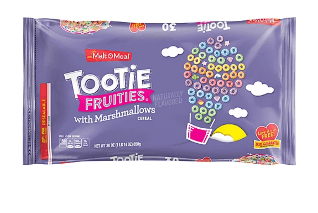 Malt O Meal Tootie Fruities With Marshmallows Cereàl 30 Oz, Best By: Aug 17 25