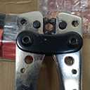 HKS Battery Cable Lug Crimping Tool 10-1 AWG, 60Pcs Copper Ring Terminals & 60Pcs 3:1 Heat Shrink Tubing, Heavy Duty Wire Crimper Set for Battery Cables