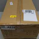 johgee Foldable 3 Tier Metal Utility Rolling Cart, Folding Mobile Multi-Function Storage Trolley Organizer Cart for Home Library Office(Black)