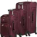 SwissGear Sion Softside Expandable Luggage, Merlot