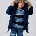 The Children's Place Baby Boys' And Toddler Water and Wind Resistant Hooded Zip Front Parka Jacket, Size 18-24 M/M