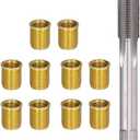 Camrusic Spark Plug Thread Repair Kit, M12x1.25 Inserts and M14x1.25 Tap Stainless Steel Thread Repair Tool for Automotive Engine
