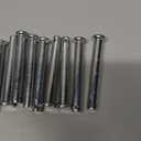 uxcell Single Hole Clevis Pins,10mm x 45mm Flat Head Zinc-Plating Steel 10 Pcs