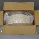 LIYH 60 Pcs Ivory and Gold Scalloped Plastic Plates - Disposable Fancy Combo Plates Includes 30 Dinner Plate 10.25" and 30 Dessert Plate 7.5" Plastic Heavy Weight Party Tableware Dishes